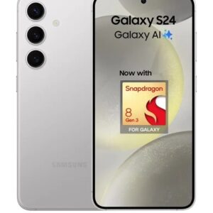 samsung galaxy s24 5g snapdragon (marble gray, 128 gb) (8 gb ram)